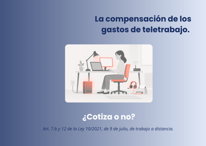 Compensación gastos teletrabajo